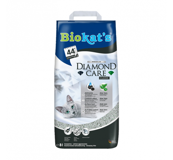 Biokat's Diamond Care Classic 8L με Ενεργό Άνθρακα & Αλόη