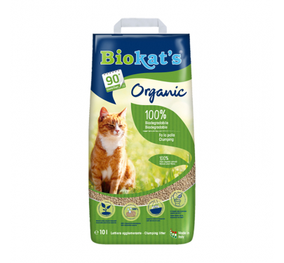 Biokat's Organic Litter Φυτική Άμμος με Άρωμα Λεβάντας 10L