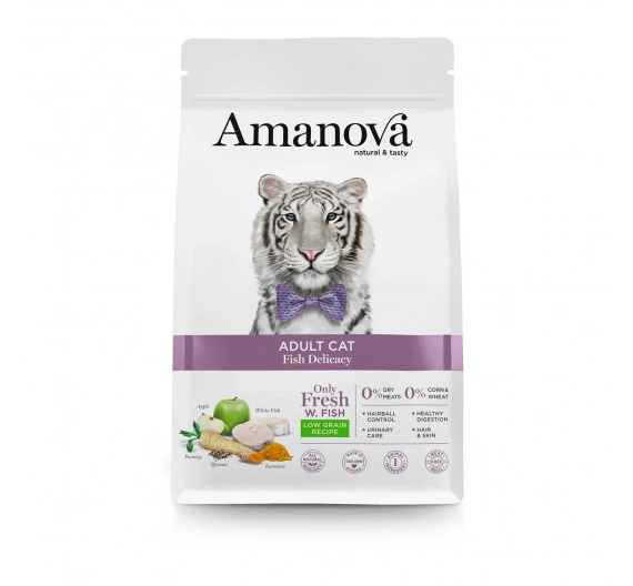 Amanova Adult Cat Fish Delicacy 1.5kg