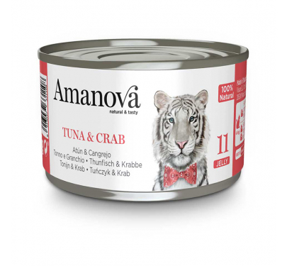 Amanova Cat Tuna & Crab Jelly 70gr