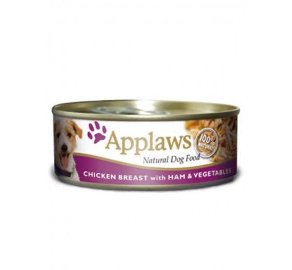 Applaws Φιλέτο Κοτόπουλο, Ζαμπόν & Λαχανικά 3x156gr Applaws Φιλέτο Κοτόπουλο, Ζαμπόν & Λαχανικά 3x156gr