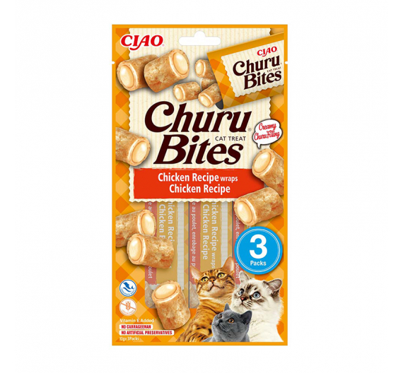 Inaba Churu Cat Bites Λιχουδιές με Κοτόπουλο 30gr