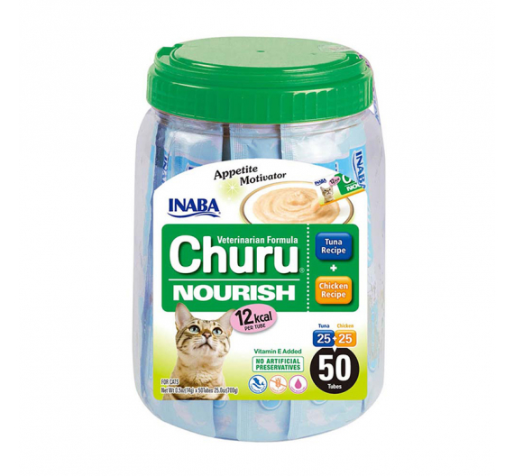 Inaba Churu Cat Nourish Κρεμώδης Λιχουδιά 50τμχ 700gr