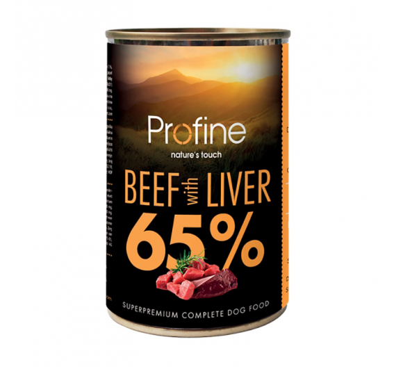 Profine κονσέρβα σκύλουBeef, Liver, Potatoes 400gr