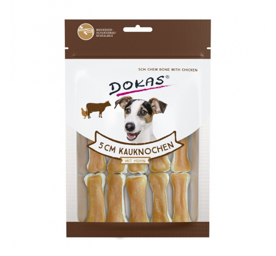Dokas Κόκκαλο με Κοτόπουλο 5cm 12τμχ Dokas Κόκκαλο με Κοτόπουλο 5cm 12τμχ