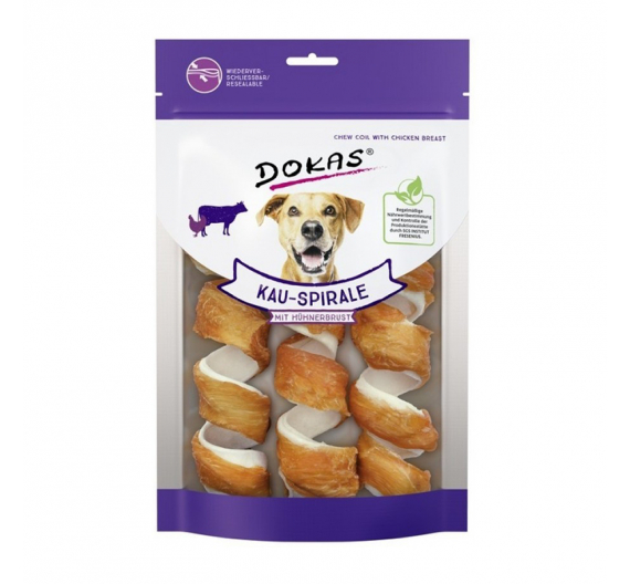 Dokas Λιχουδιές Chew Coil Chicken Breast 110gr Dokas Λιχουδιές Chew Coil Chicken Breast 110gr