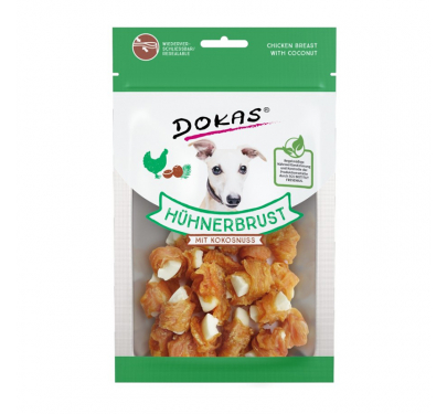 Dokas Λιχουδιές Dried Chicken Breast & Coconut 60gr
