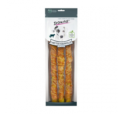 Dokas Λιχουδιές Chewing Stick 1m Chicken 315gr