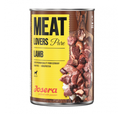 Josera Meat Lovers Pure Lamb Grain Free 400gr