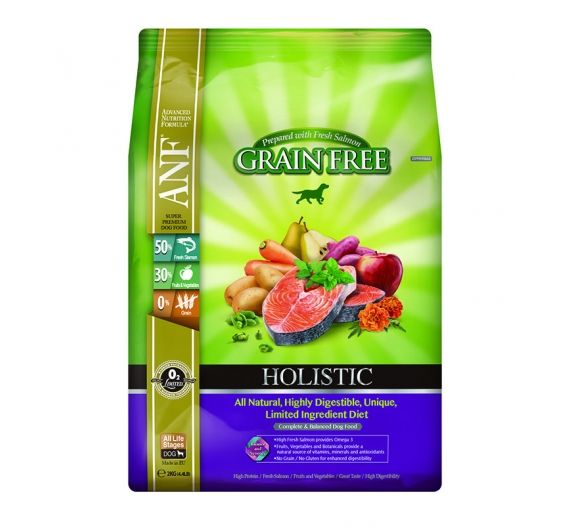 ANF Holistic Grain Free Salmon 10kg ANF Holistic Grain Free Salmon 10kg