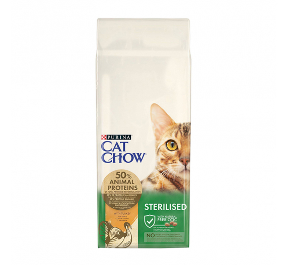 Purina Cat Chow Sterilised Κοτόπουλο 15kg