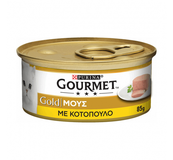 Purina Gourmet Gold Μους με Κοτόπουλο 85gr