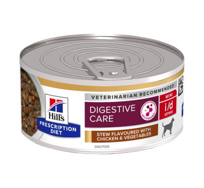Hill's PD Canine i/d Digestive Care Stress Mini Stew Chicken & Vegetables 156gr