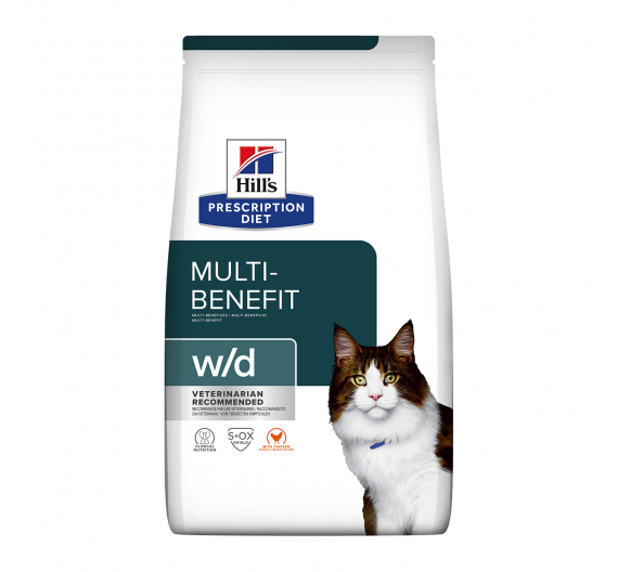Hill's PD Feline w/d Multi Benefit με Κοτόπουλο 5kg
