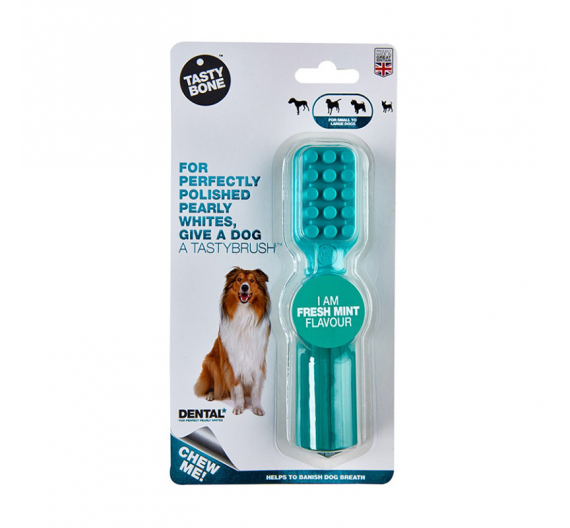 Pet Camelot Tasty Brush Κόκκαλο - Οδοντόβουρτσα με Γεύση Μέντα