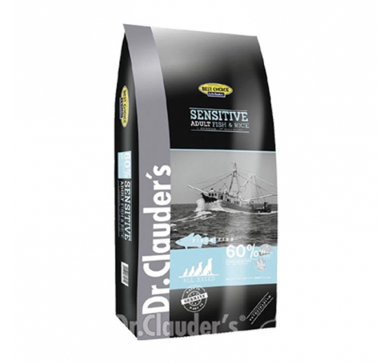 Dr Clauder's Best Choice Adult Sensitive Fish & Rice 4kg