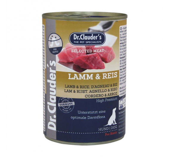 Dr Clauder's Dog Lamb & Rice 800gr