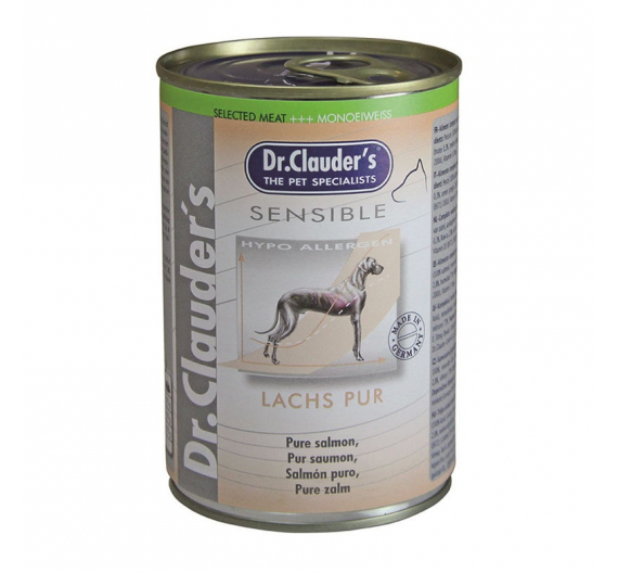 Dr Clauder's Dog Sensible Pure Salmon 375g