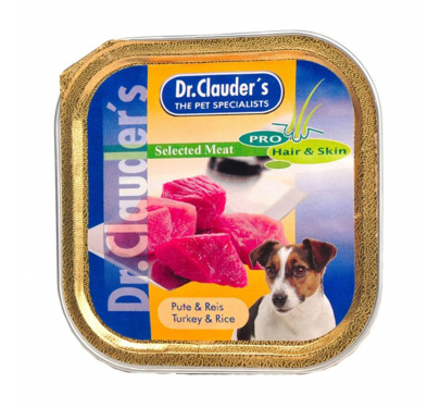 Dr Clauder's Dog Turkey & Rice 100gr