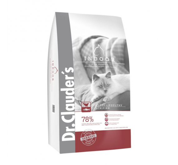 Dr Clauder's High Premium Cat Indoor 4kg Dr Clauder's High Premium Cat Indoor 4kg