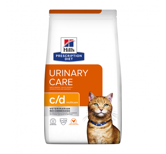 Hill's PD Feline c/d Multicare Urinary Care με Κοτόπουλο 5kg