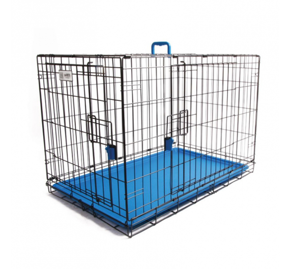 M-Pets Μεταλλικό Κλουβί- Crate Σκύλου Μπλε M-Pets Μεταλλικό Κλουβί- Crate Σκύλου Μπλε
