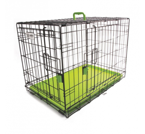 M-Pets Μεταλλικό Κλουβί-  Crate Σκύλου Λαχανί