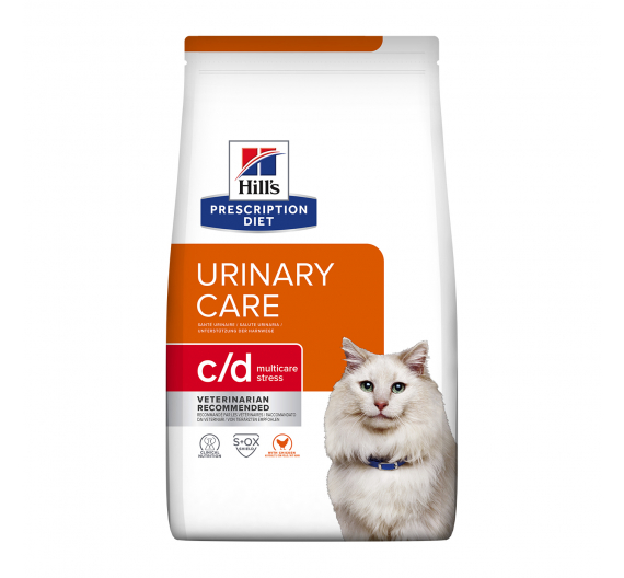 Hill's PD Feline c/d Multicare Urinary Care με Κοτόπουλο 5kg