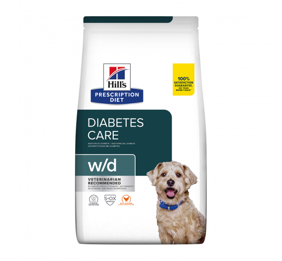 Hill's PD Canine w/d Digestive/Weight/Diabetes Management με Κοτόπουλο 4kg