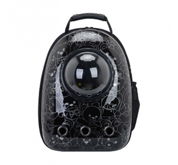 Glee Τσάντα μεταφοράς Space Bag Black Bear 30x25x42cm