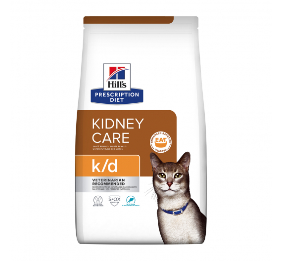 Hill's PD Feline k/d Kidney Care με Τόνο 1.5kg