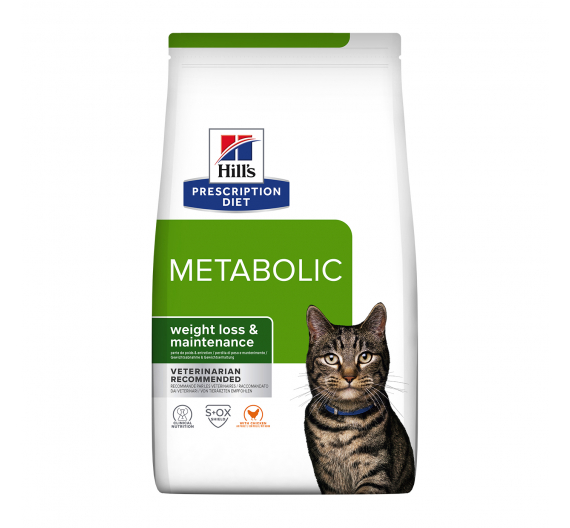 Hill's PD Feline Metabolic Weight Management με Κοτόπουλο 4kg