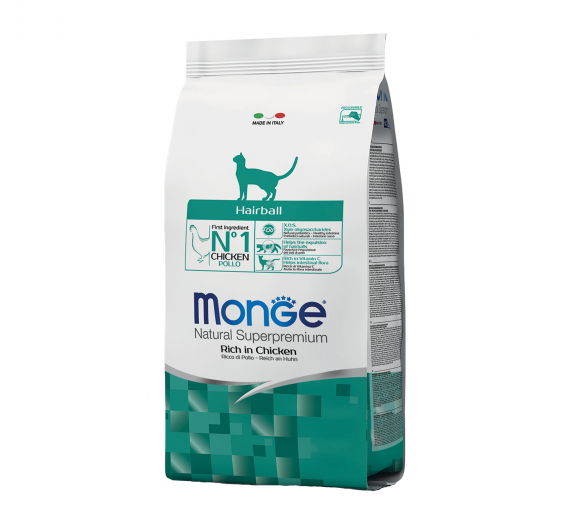 Monge Cat Hairball Chicken 1.5kg