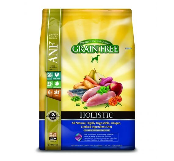ANF Holistic Grain-Free Fresh Chicken 2kg ANF Holistic Grain-Free Fresh Chicken 2kg