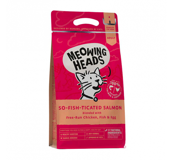 Meowing Heads So Fish Ticated Salmon 450gr
