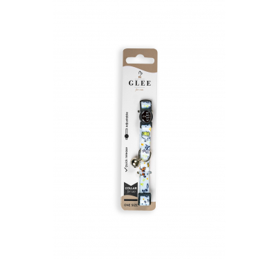 Glee Κολάρο - Περιλαίμιο Γάτας Με Κουδουνάκι Green Fish 1x30cm