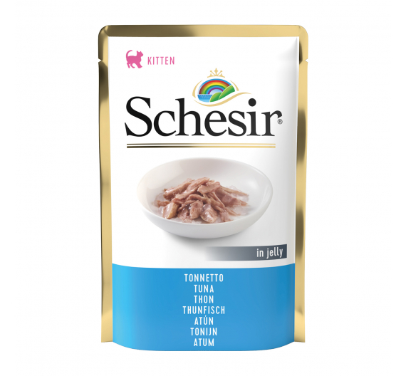 Schesir Cat Jelly Kitten Τόνος με Αλόη 85gr