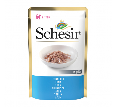 Schesir Cat Jelly Kitten Τόνος με Αλόη 85gr