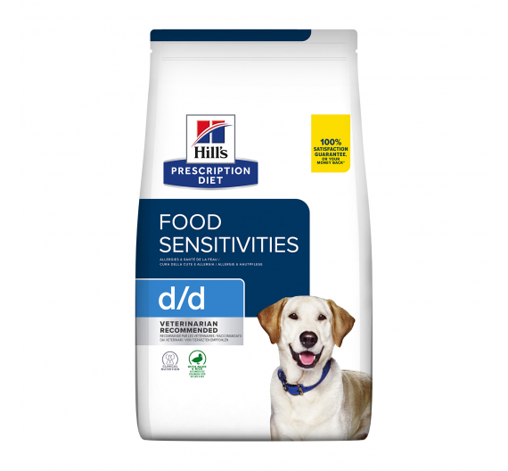 Hill's PD Canine d/d Food Sensitivities με Πάπια & Ρύζι 5kg