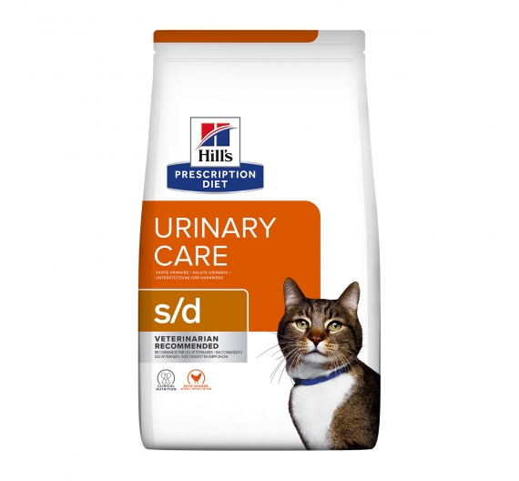 Hill's PD Feline s/d Urinary Care με Κοτόπουλο 1.5kg