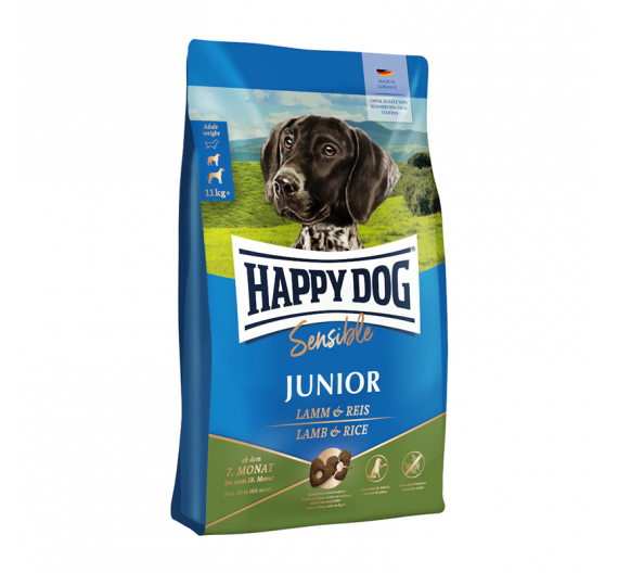 Happy Dog Sensible Junior Lamb & Rice 4kg