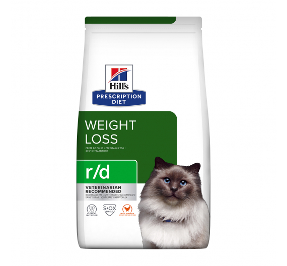 Hill's PD Feline r/d Weight Reduction με Κοτόπουλο 1.5kg