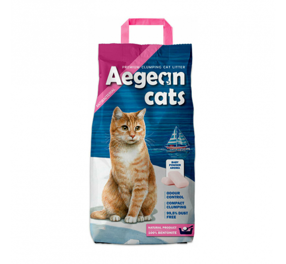 Aegean Cats Baby Powder Clumping