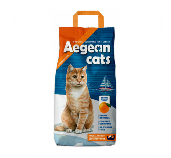 Aegean Cats Orange Clumping