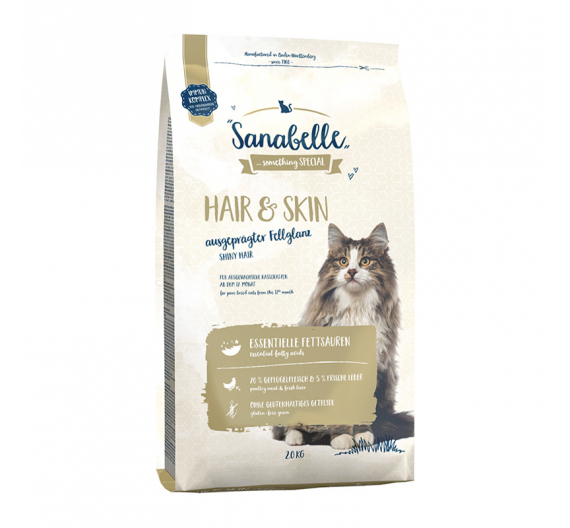 Bosch Sanabelle Cat Adult Hair & Skin Poultry 2kg Bosch Sanabelle Cat Adult Hair & Skin Poultry 2kg
