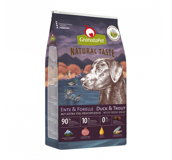 GranataPet Natural Taste Adult Duck & Trout 12kg