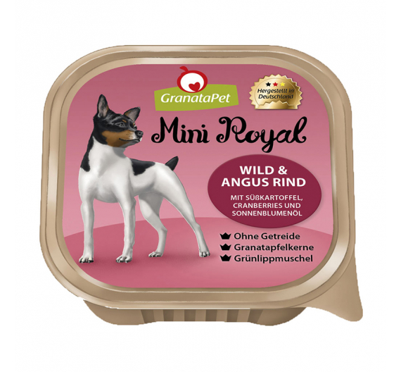 GranataPet Mini Royal Adult Venison & Angus Beef 150gr