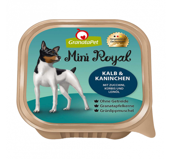 GranataPet Mini Royal Adult Veal & Coney 150gr