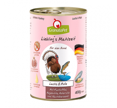 GranataPet Adult Salmon & Turkey 400gr