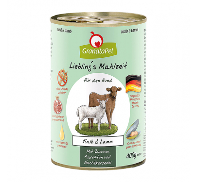 GranataPet Adult Calf & Lamb 400gr